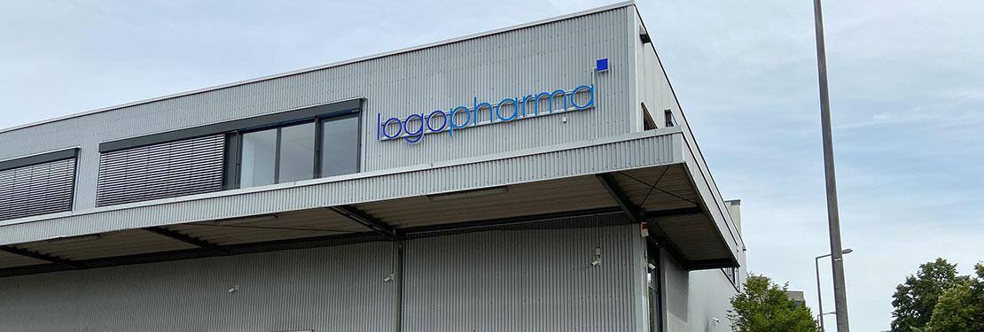 Logopharma-Zentrale in Mannheim: Gebäude von Außen